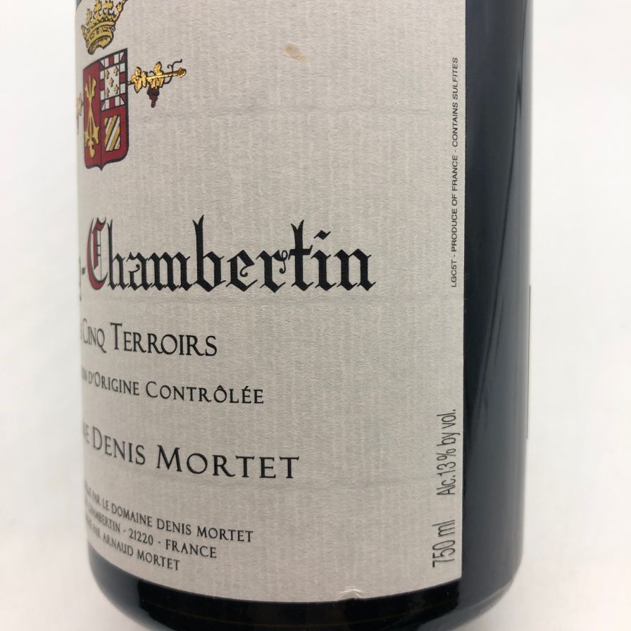 2007 ジュヴレ シャンベルタン ドメーヌ ドニ モルテ 正規品 赤ワイン