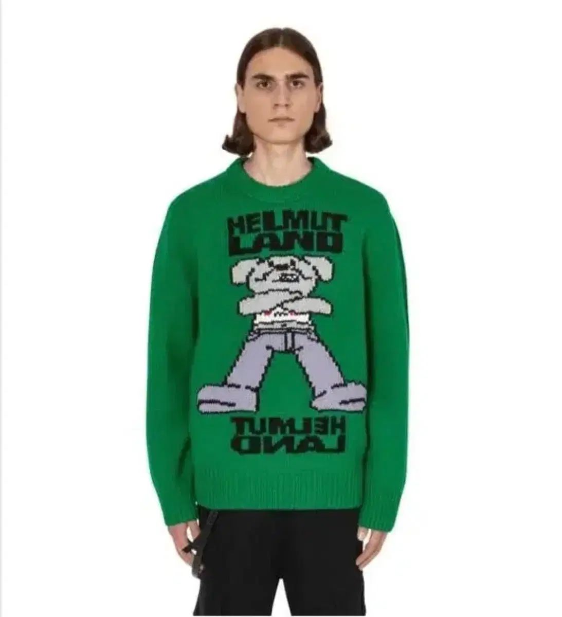 Helmut Lang(ヘルムート・ラング) ランド ニット セーター xl 出品