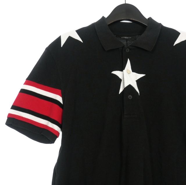 ジバンシィ GIVENCHY リカルド・ティッシ期 スター ポロシャツ 半袖 L