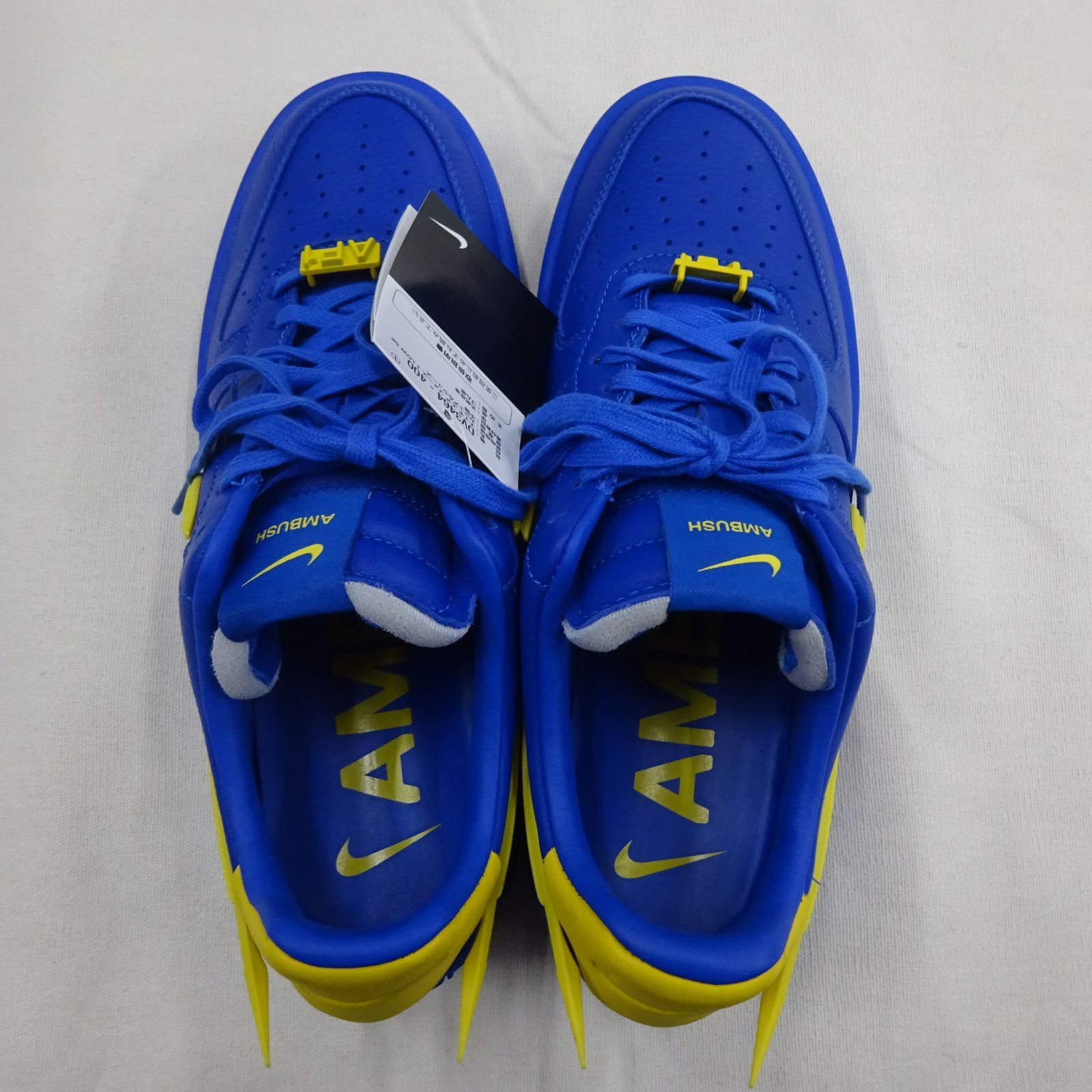 AMBUSH Nike Air Force 1 Low Game Royal and Vivid Sulfur 30.5cm