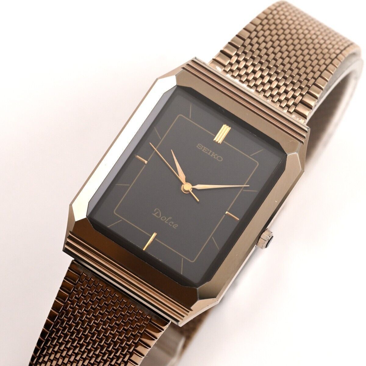 SEIKO】セイコー DOLCEドルチェ 27mm Tank Shape Dial TUNGSTEN