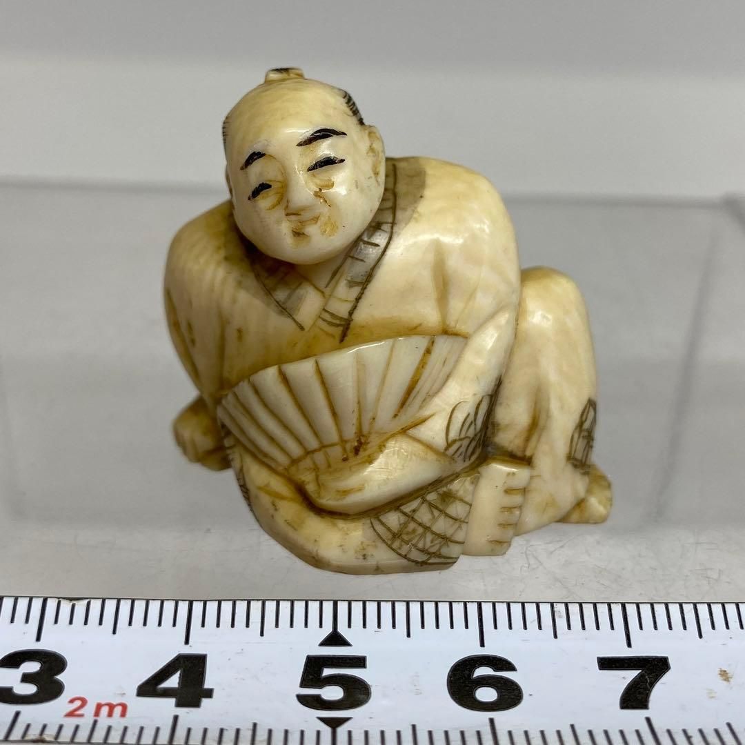 上 在銘 人物 根付 22g 東さ6-0920ア㉗