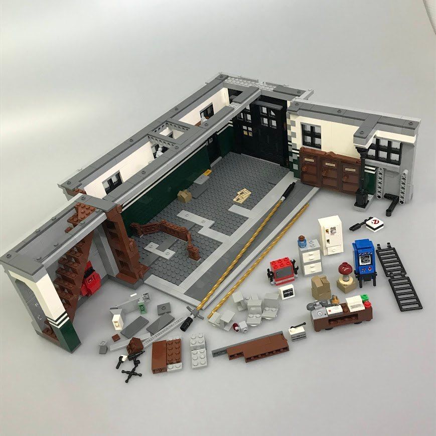 【即決送料込み】国内正規品 純正レゴ75827 ゴーストバスターズ 消防署本部 LEGO 75827 ゴーストバスターズ 消防署本部 ⑬～⑭ 完成 - 小さな世界