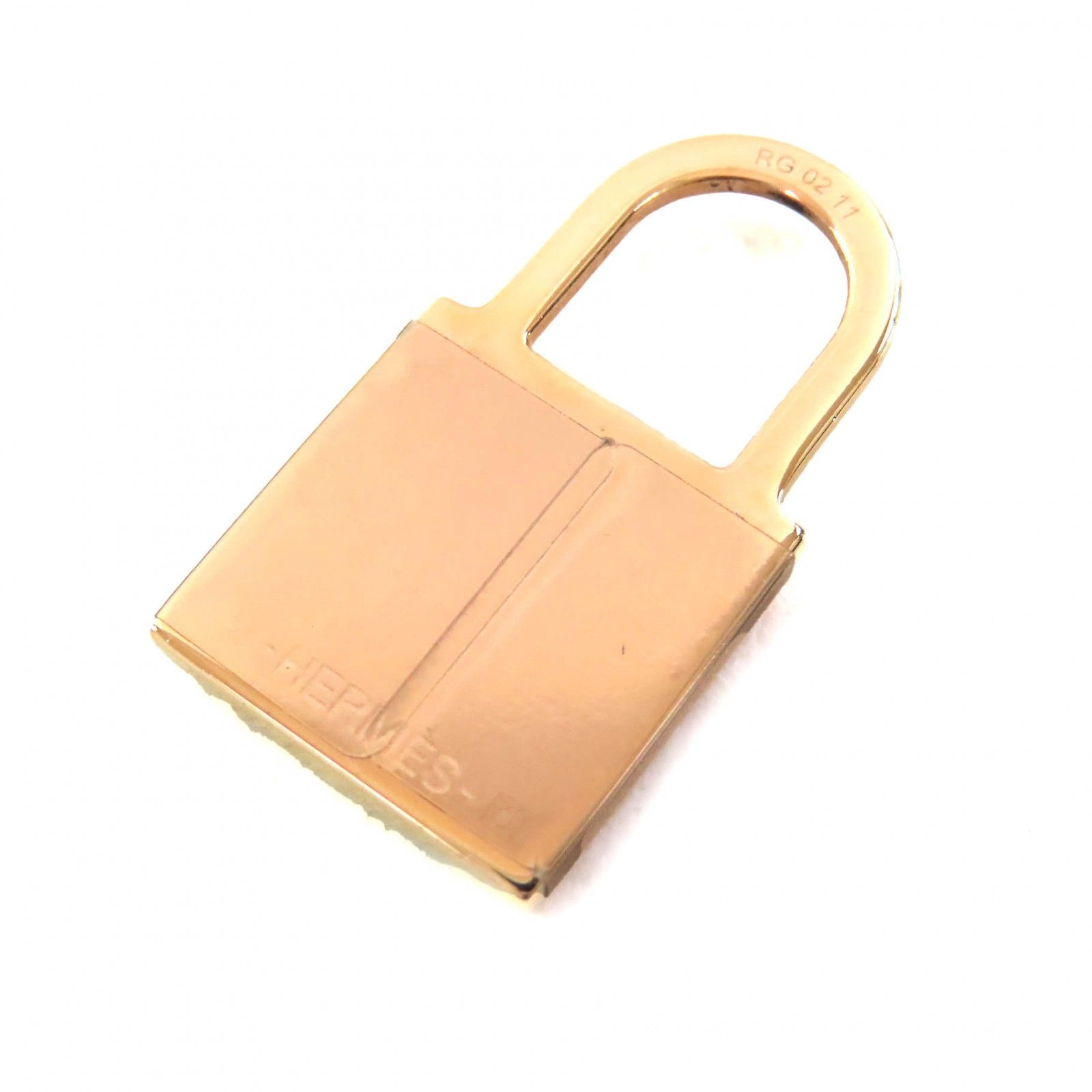 極美品✨ エルメス　グローブホルダー　フィル―　刻印　ゴールド　ロゴ　箱付き 未使用品△HERMES エルメス オーケリー GP フープ カデナ