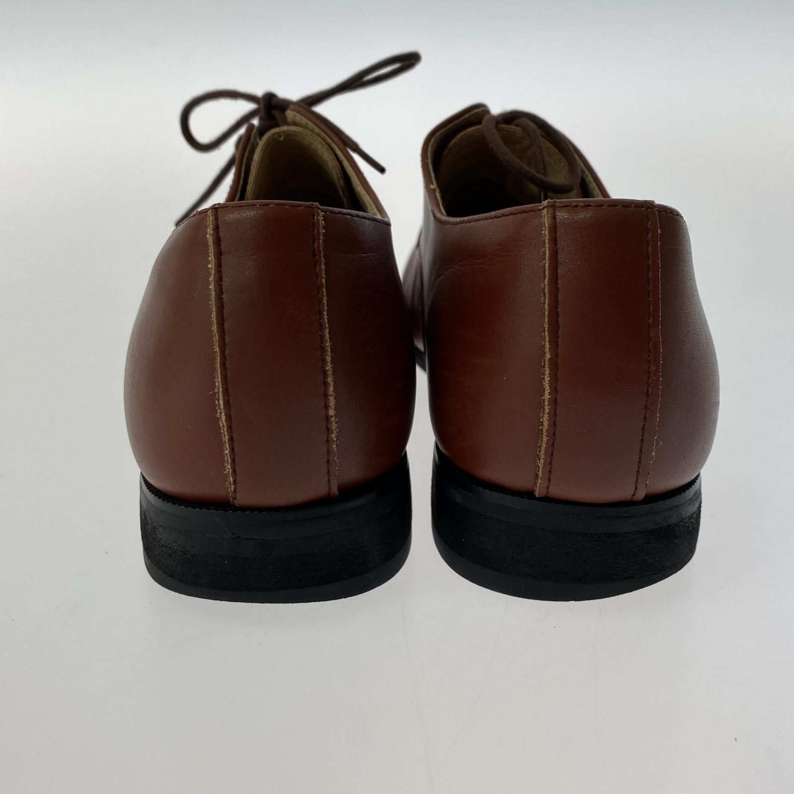 TAKEO KIKUCHI 【未使用品】ダークブラウン ドレスシューズ TAKEO KIKUCHI（タケオキクチ） ビジネスシューズ 「Made in JAPAN