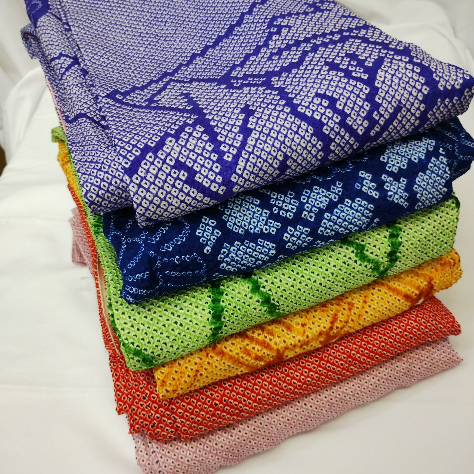 お直し無料！振袖フルセット(8点)・辻ヶ花・辻が花・絞り・作家物・翠