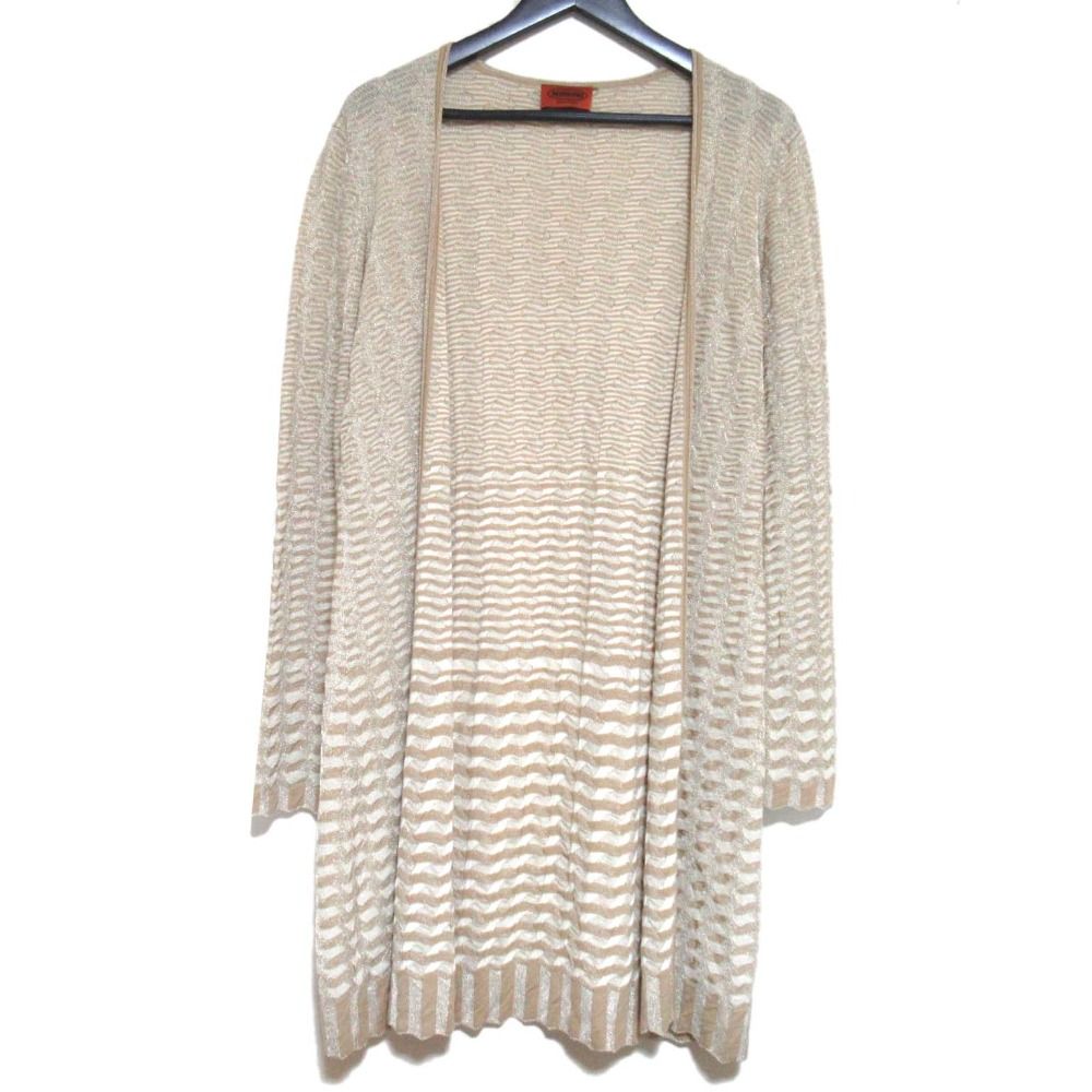美品 MISSONI ミッソーニ ニット ロングカーディガン