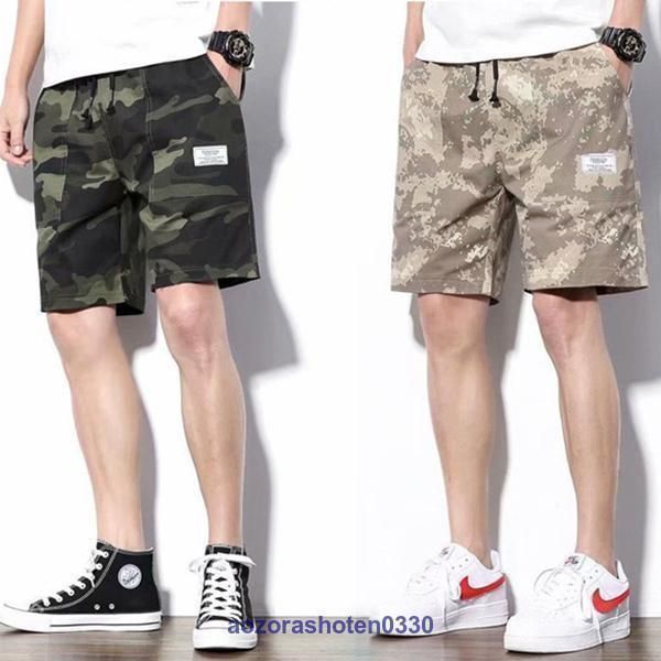 ハーフパンツ メンズ ショートパンツ カモフラ 迷彩 5分丈 ハーフパンツ メンズ ショートパンツ カモフラ 迷彩 5分丈
