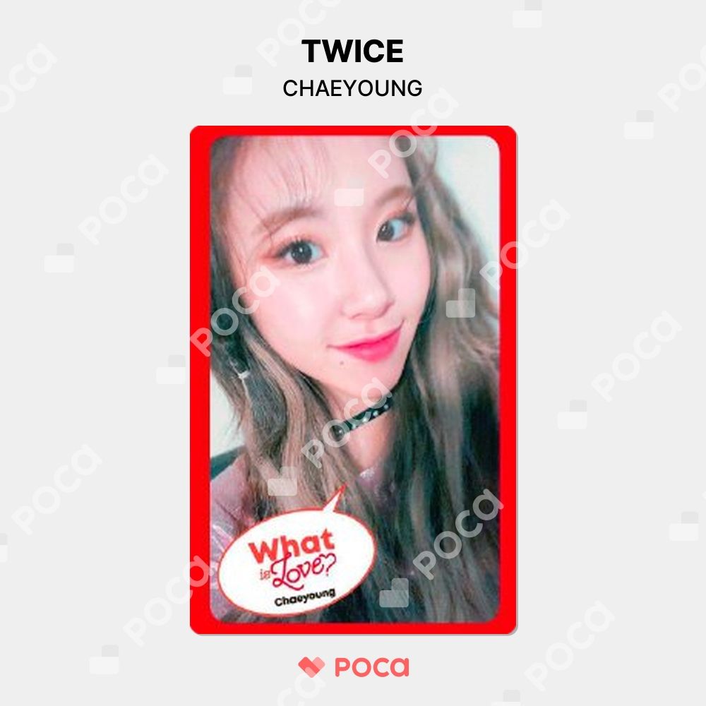 TWICE What is Love? チェヨン トレカセット TWICE what is love? チェヨン トレカセット - メルカリ