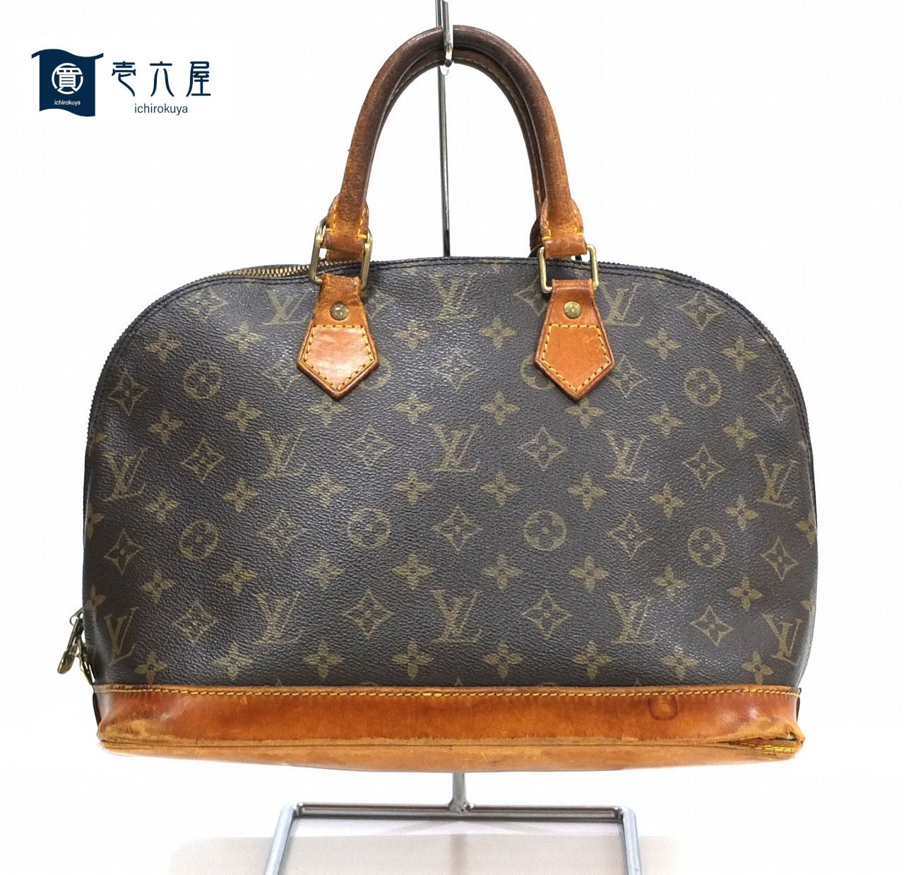 ルイヴィトン LOUIS VUITTON アルマ ハンドバッグ モノグラム