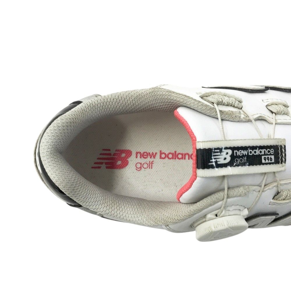 超美品 ニューバランス ゴルフシューズ スパイクレス WGBS996X ボア 楽天市場】ニューバランス ゴルフシューズ スパイクレス