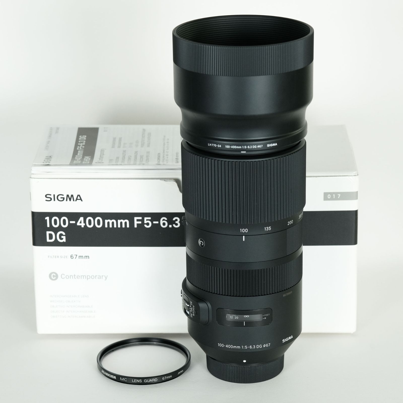 ｜フィルター付 SIGMA 100-400mm F5-6.3 DG OS HSM｜Contemporary ニコン用 | ニコンFマウント