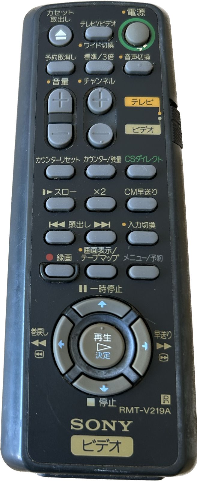 ソニーテレビリモコン RMT-V219A ビデオ - その他