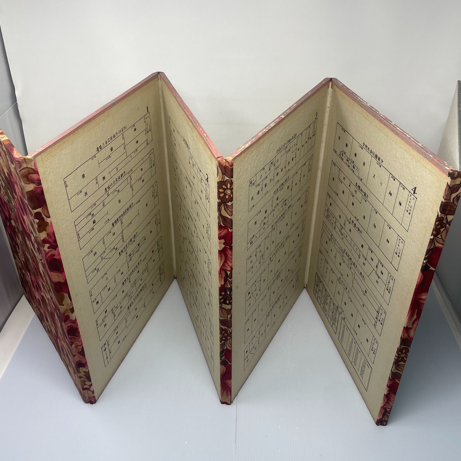 アンティーク　和裁道具　裁縫　ヘラ台　コテ台　屏風 アンティーク 和裁道具 裁縫 ヘラ台 コテ台 屏風