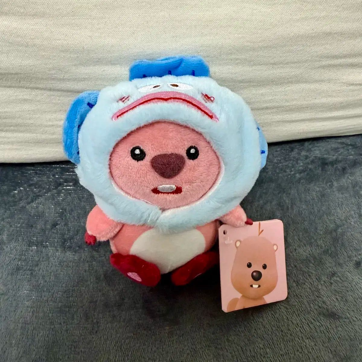 ザンマンルピー ハンギョドン コスチューム 人形 キーリング 8cm