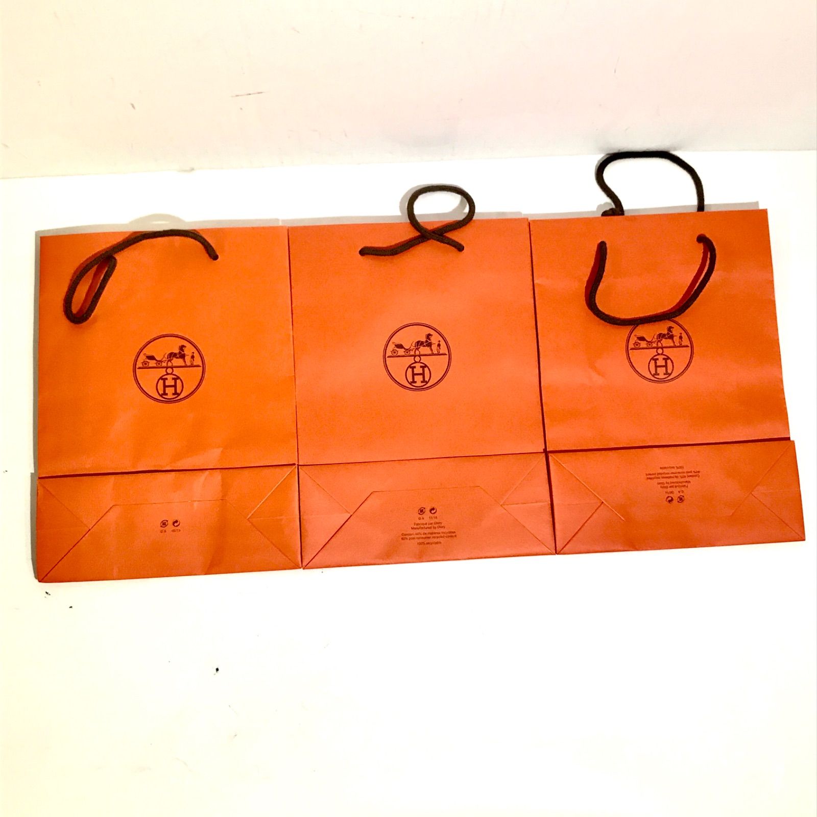 HERMES エルメス 紙袋 ショッパー 8枚セット ⑦ - メルカリ