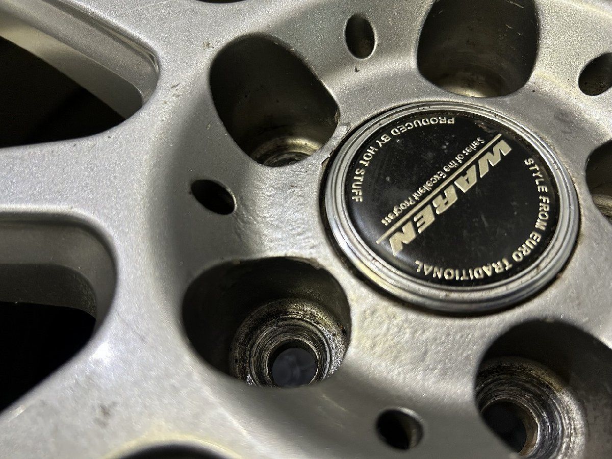 出色の HOT STUFF WAREN 社外ホイール 17インチ 4本 7J5HPCD100 48 プリウス フォレスター等 VHS122