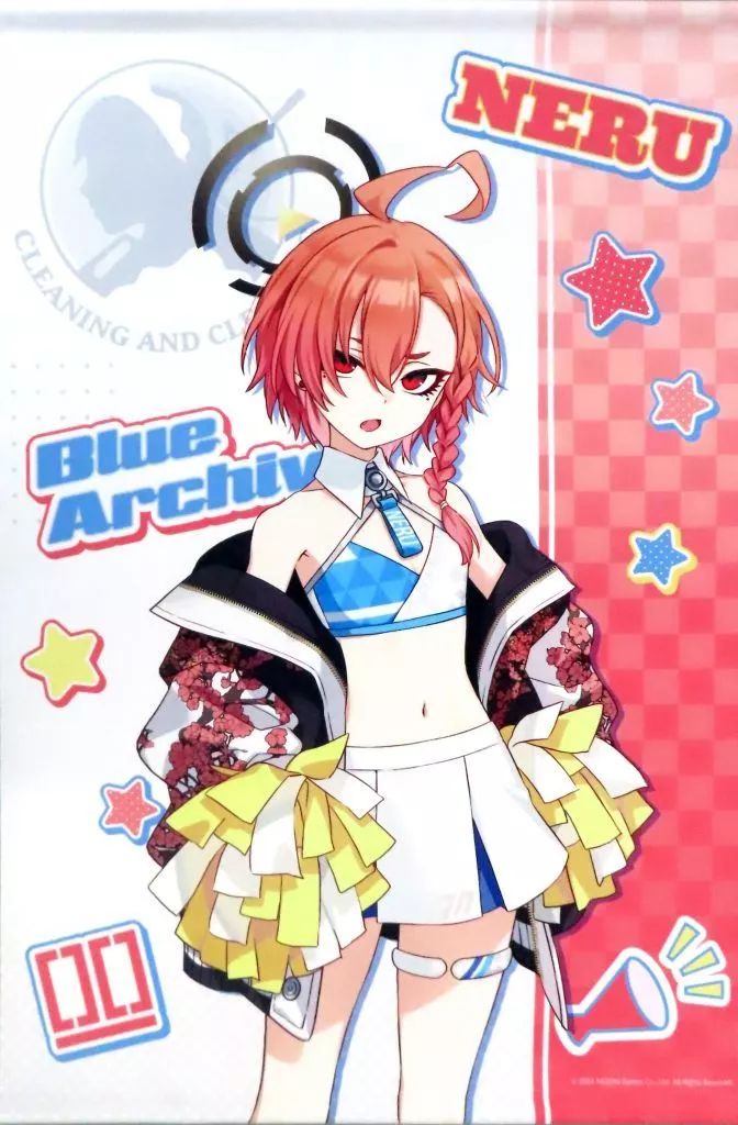 中古】タペストリー 美甘ネル 描き下ろしB2タペストリー