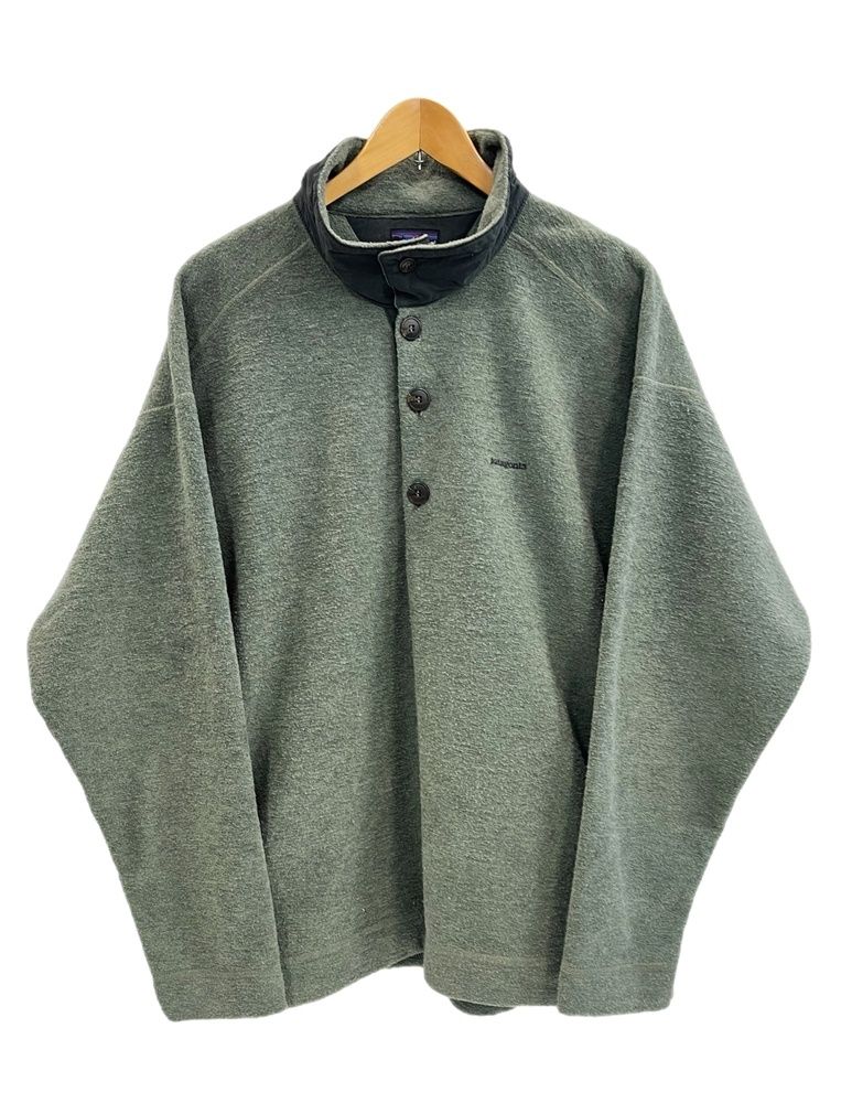 【雪なしタグ】　90's patagonia USA製/synchilla 90's Patagonia 雪無しタグ Synchilla Fleece Snap-T XL / パタゴニア