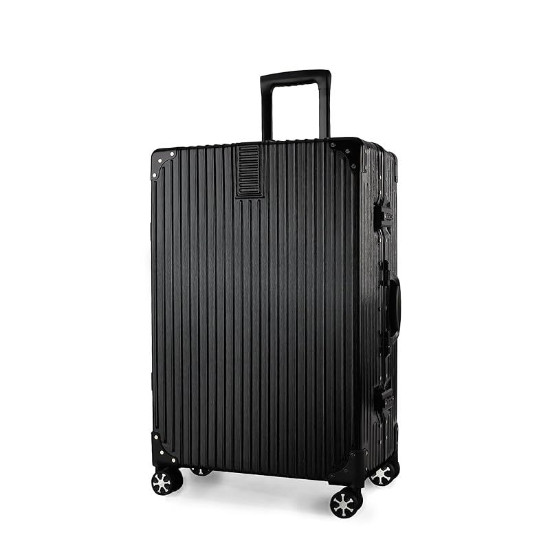 タビトラ スーツケース 大型 人気 キャリーバッグ 安心一年サービス TSAロック搭載 旅行用品 出張 超軽量 大容量 静音 8輪 アルミフ タビトラ] スーツケース 大型 人気 キャリーバッグ 安心一年サービス