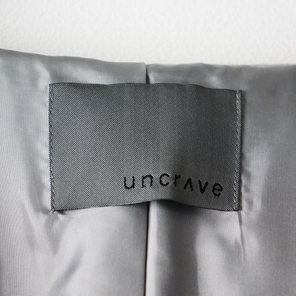 美品 uncrave アンクレイヴ カレンダードツイル ジャケット 1/グレー  