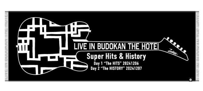 布袋寅泰 2024 LIVE IN BUDOKAN ～The HOTEI～ グッズ タオル