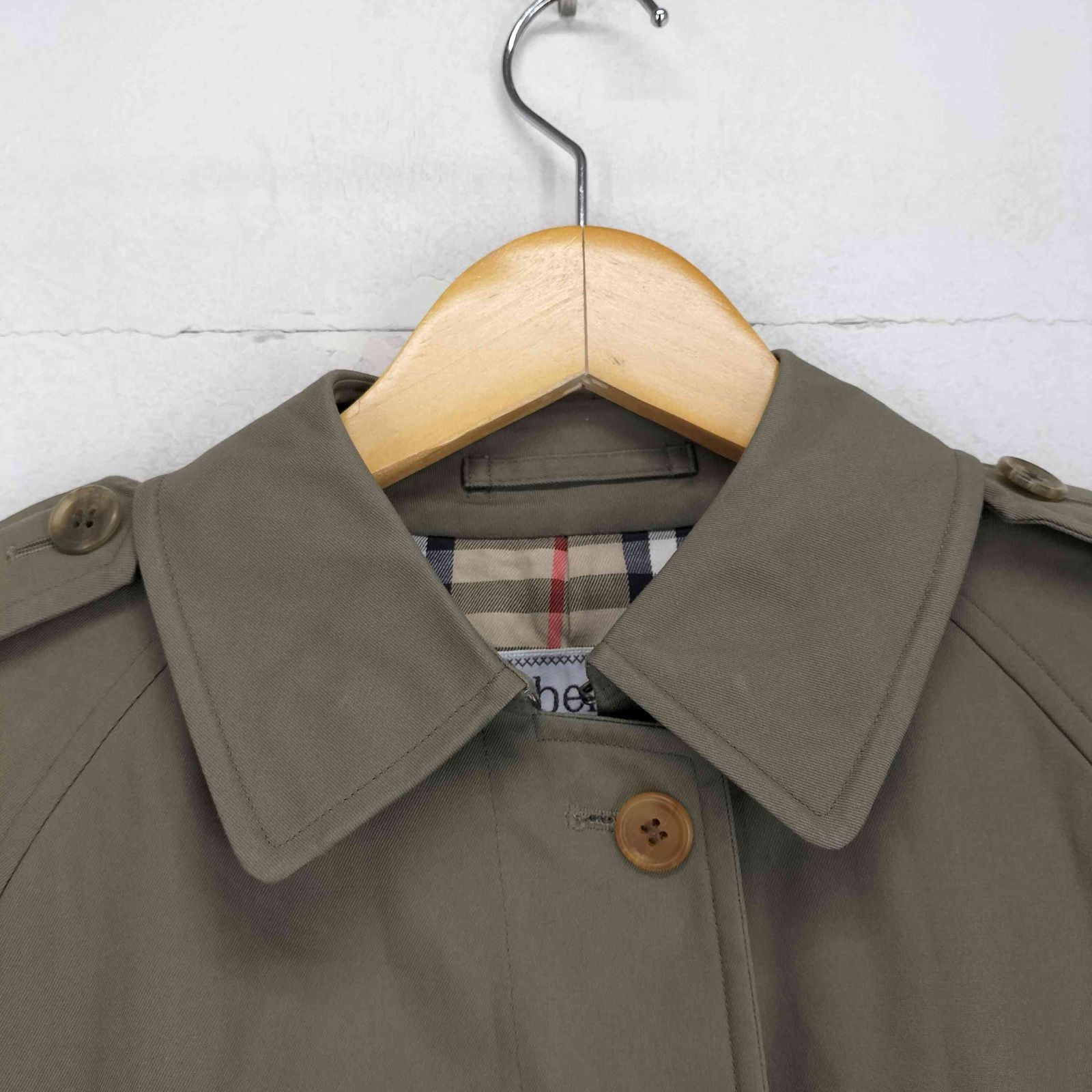 バーバリーズ BURBERRYS 裏地ノバチェックステンカラーコート