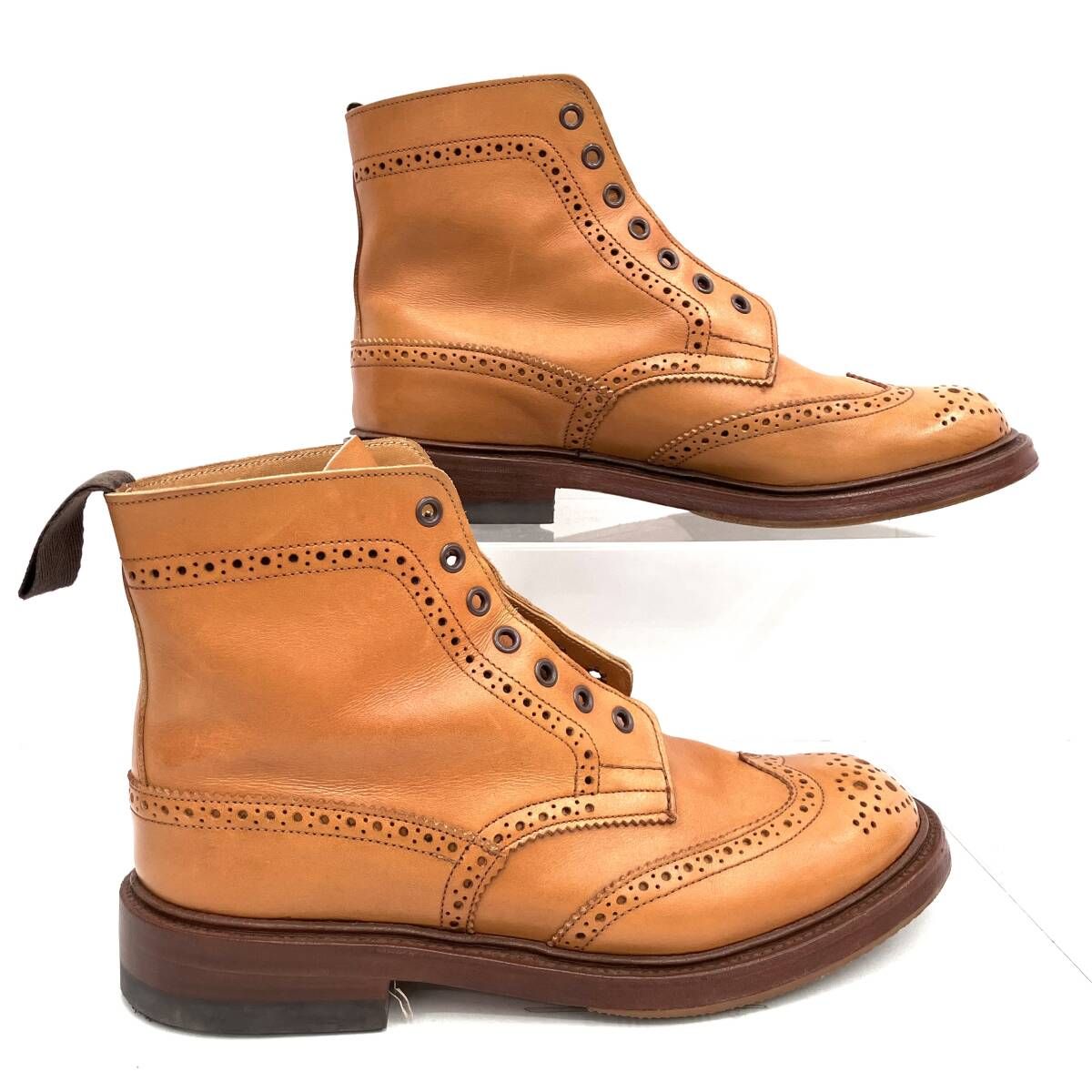 TRICKER S トリッカーズ L5180 ウィングチップ カントリーブーツ サイズ6 約25.0cm