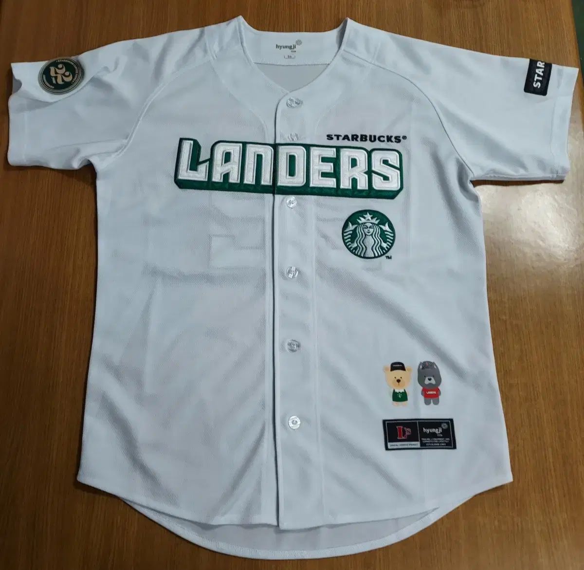 【雷市場（ポンジャン）商品韓国直送】 SSG LANDERS 野球ユニフォーム