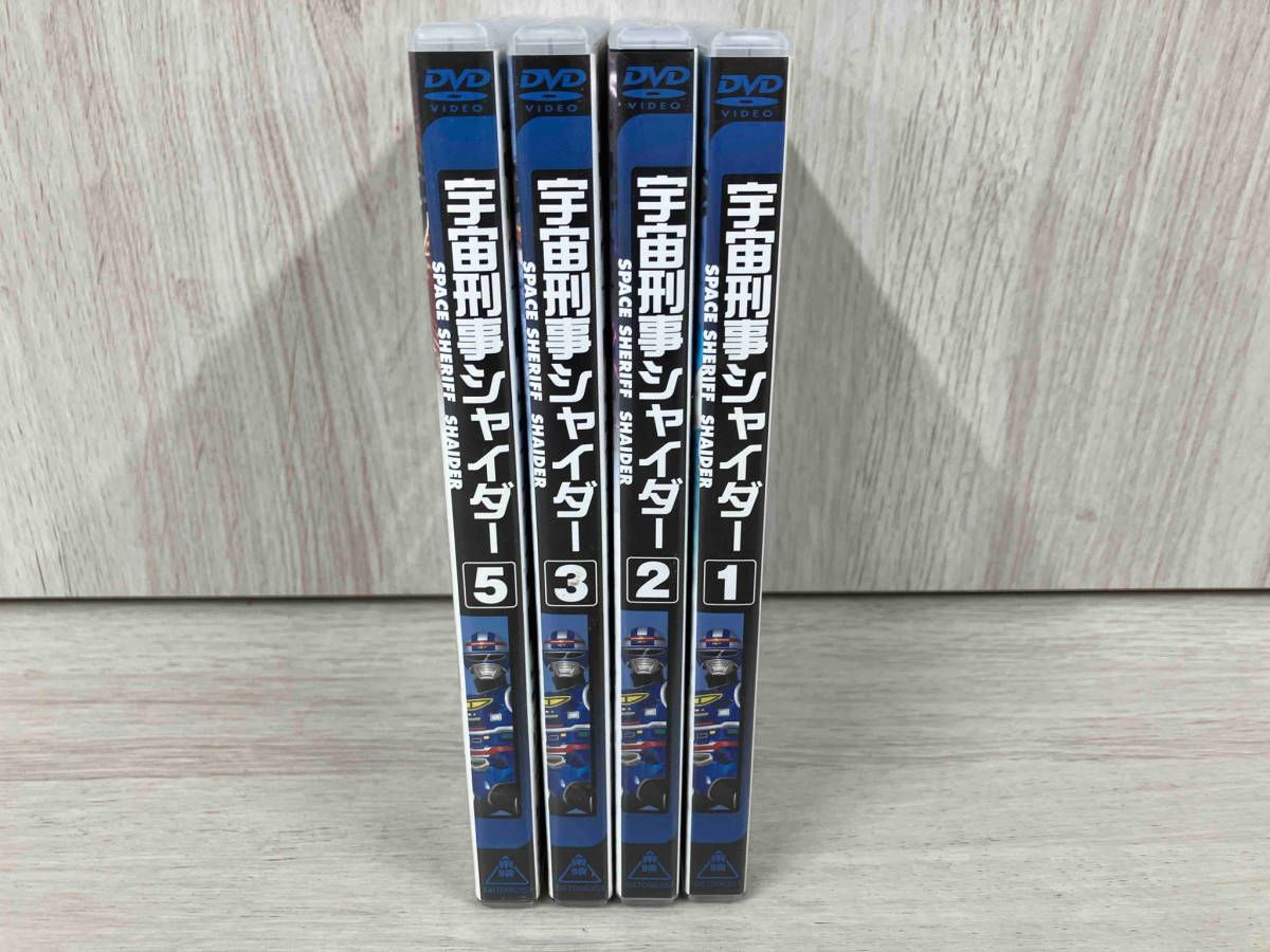 ジャンク】 【４巻欠品】DVD 【※※※】[全5巻セット]宇宙刑事シャイダｰ Vol.1~5 - メルカリ