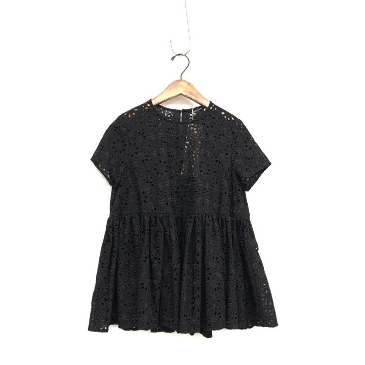 TSURU BY MARIKO OIKAWA Plie レースペプラムブラウス ...