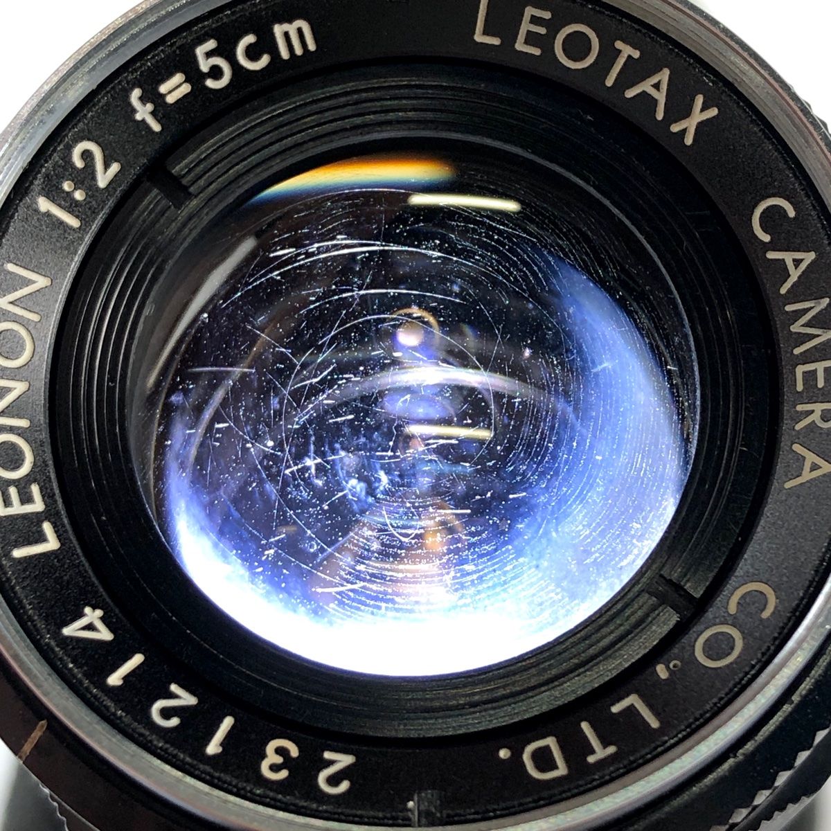 在庫一掃】 レオタックス LEOTAX LEONON 50mm F2 (L39マウント) レンジ