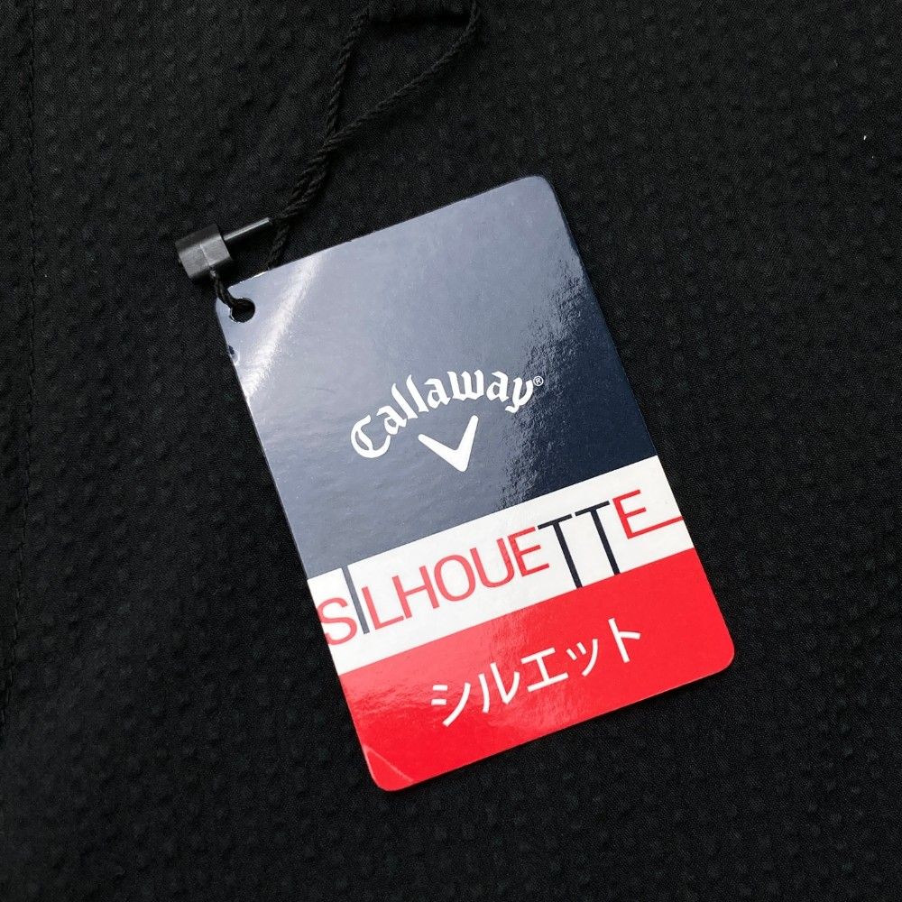サイズ：M CALLAWAY キャロウェイ  シアサッカー ロングパンツ  ブラック系 [240101444637] ゴルフウェア メンズ ストスト サイズ：M CALLAWAY キャロウェイ シアサッカー ロングパンツ