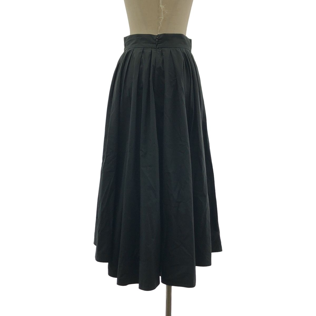MADISON BLUE マディソンブルー　タックボリュームスカート　ブラック TUCK VOLUME SKIRT | SKIRT | MADISONBLUE