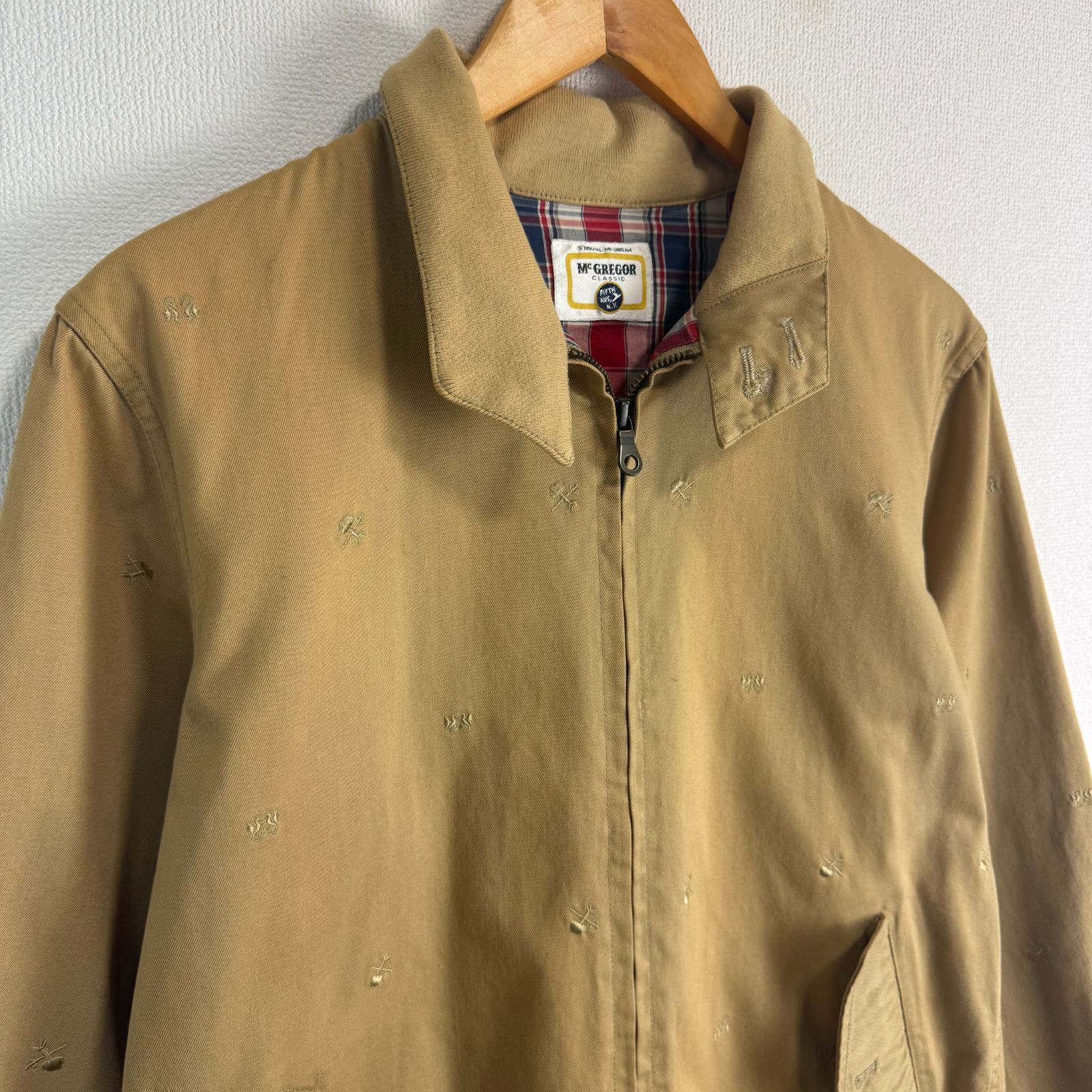 McGREGOR マックレガー ドリズラージャケット スウィングトップ 総柄