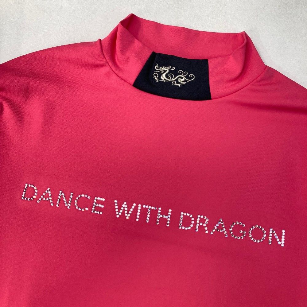 新品タグ付き✨ ダンスウィズドラゴン ハイネック 長袖Tシャツ ゴルフ ウェア サイズ：3 DANCE WITH DRAGON ダンスウィズドラゴン ハイネック