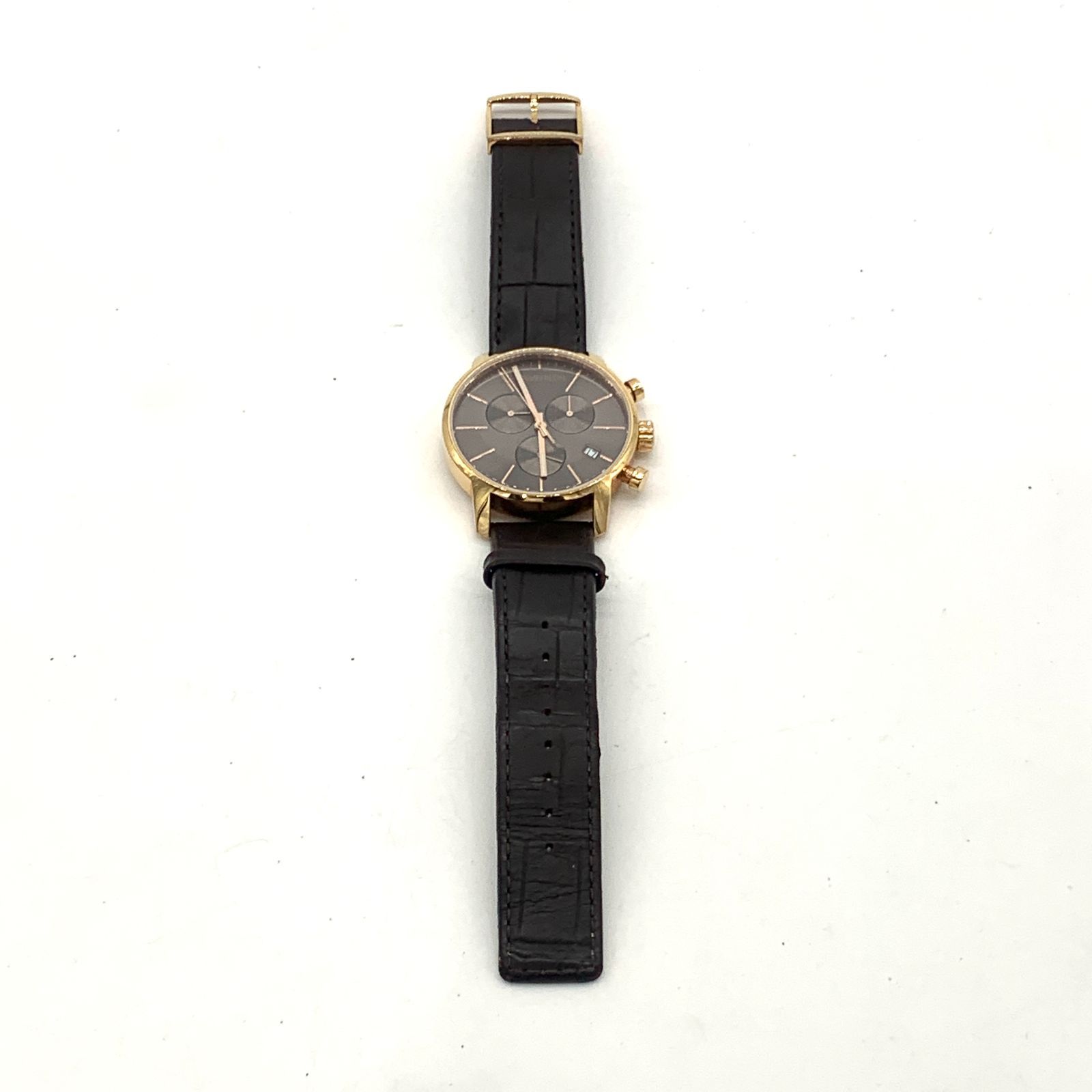 ▽【稼働品】Calvin Klein/カルバンクライン シティ クロノグラフ SS 
