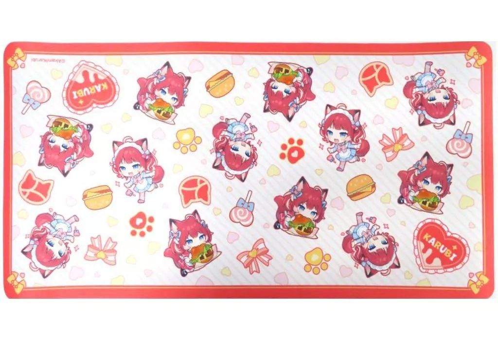 デスクマット（赤見かるび / ミニキャラver.） 中古】デスクマット 赤見かるび ミニキャラver. デスクマット