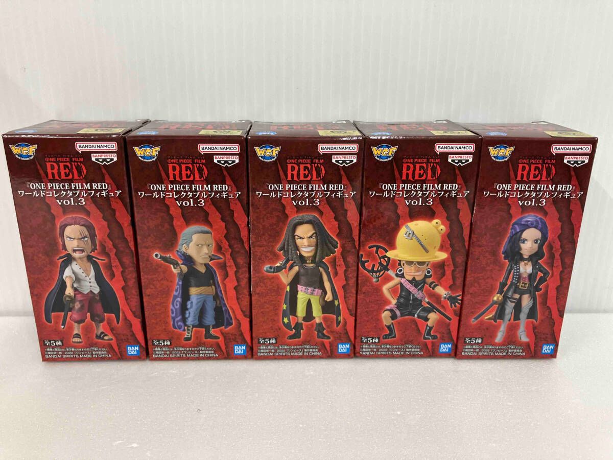 ONE PIECE FILM REDワールドコレクタブルフィギュアvol.3 ワンピース ONE PIECE FILM RED ワールドコレクタブルフィギュア
