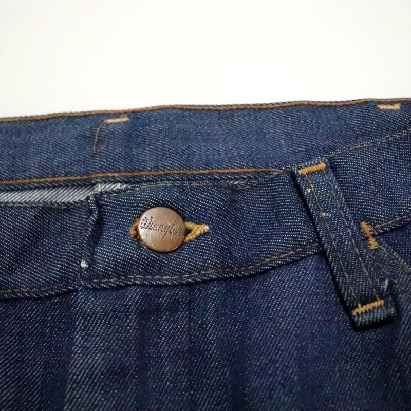 70s USA製 vintage Wrangler ブーツカット コットンポリエステル TALON