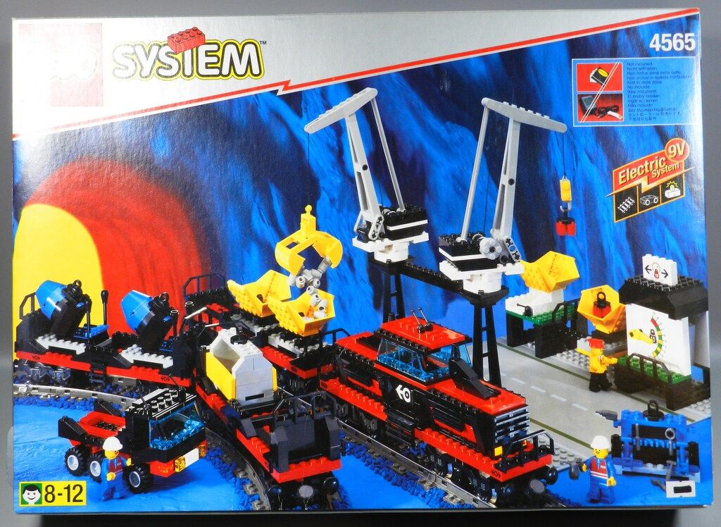 LEGO トレイン Freight and CraneRailway 4565