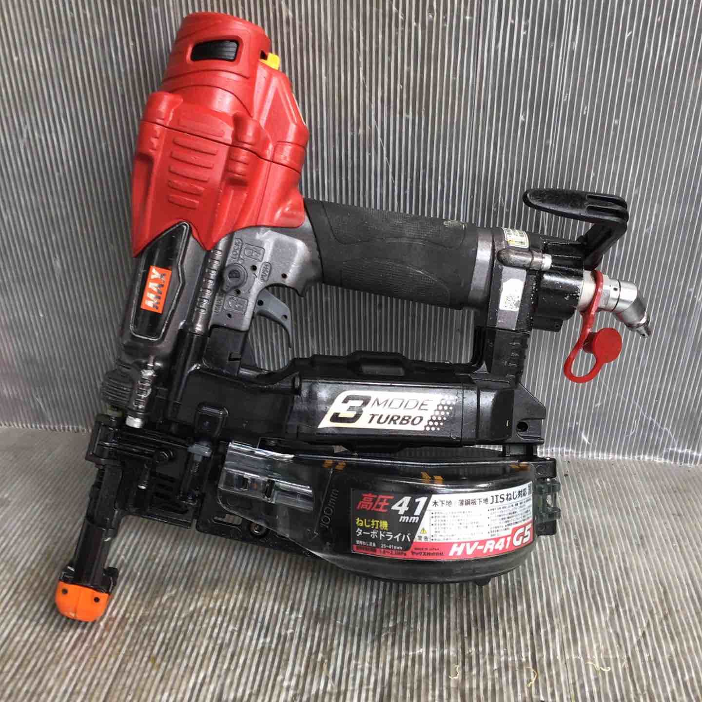 マックス MAX 高圧エアネジ打ち機 HV-R41G5-G 草加店