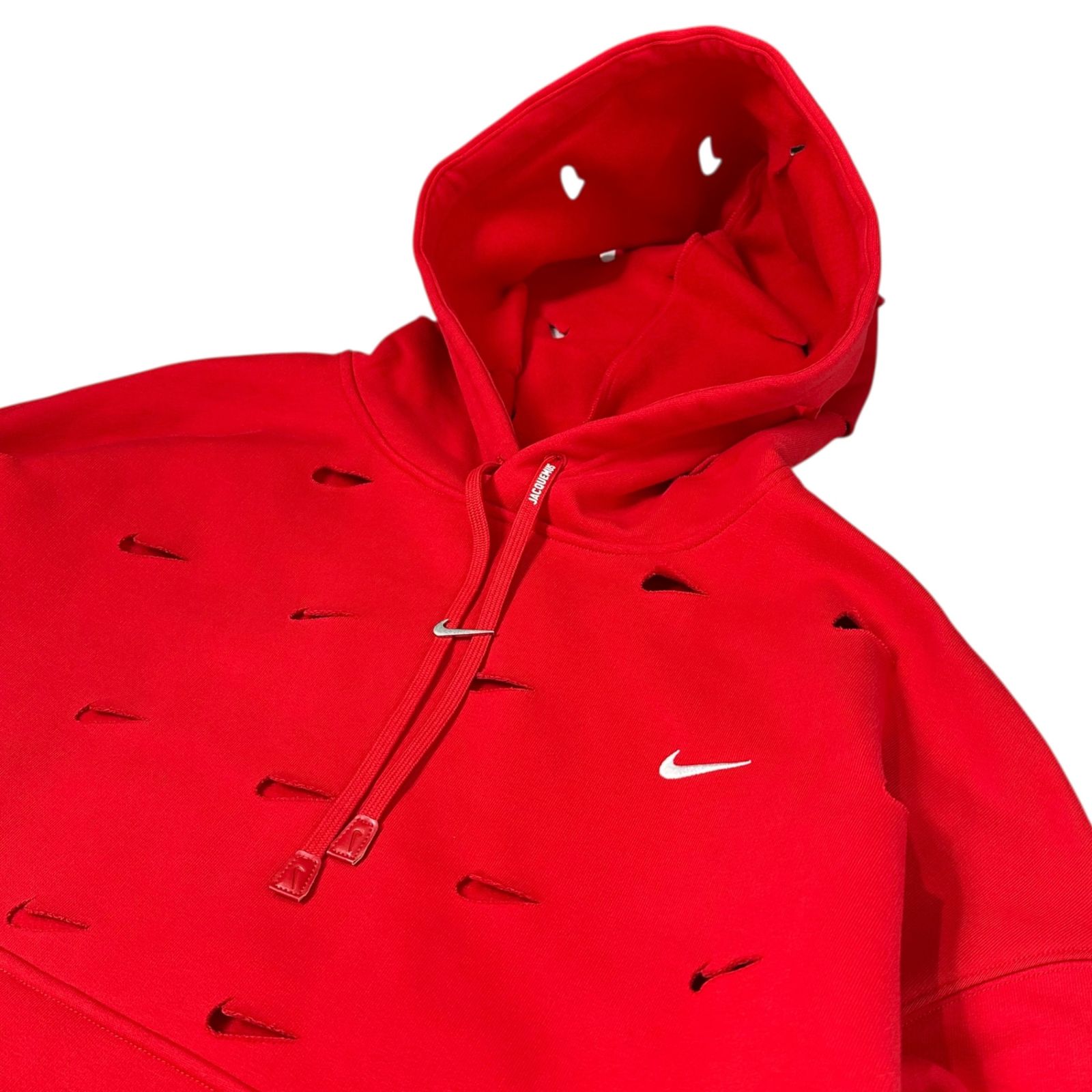 NIKE×JACQUEMUS(ナイキ×ジャックムス) Nrg He L/S Hoodie ロゴ 穴空き