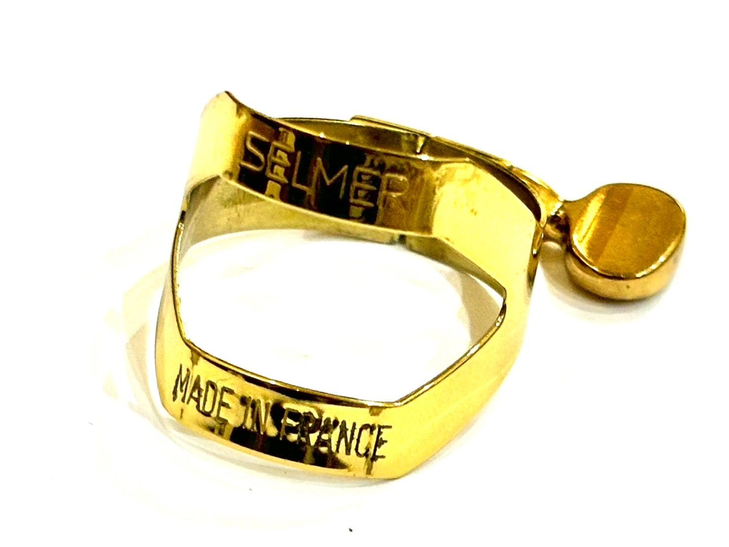 K plume SR-WB ソプラノサックスリガチャー ウッドブラス セルマー用