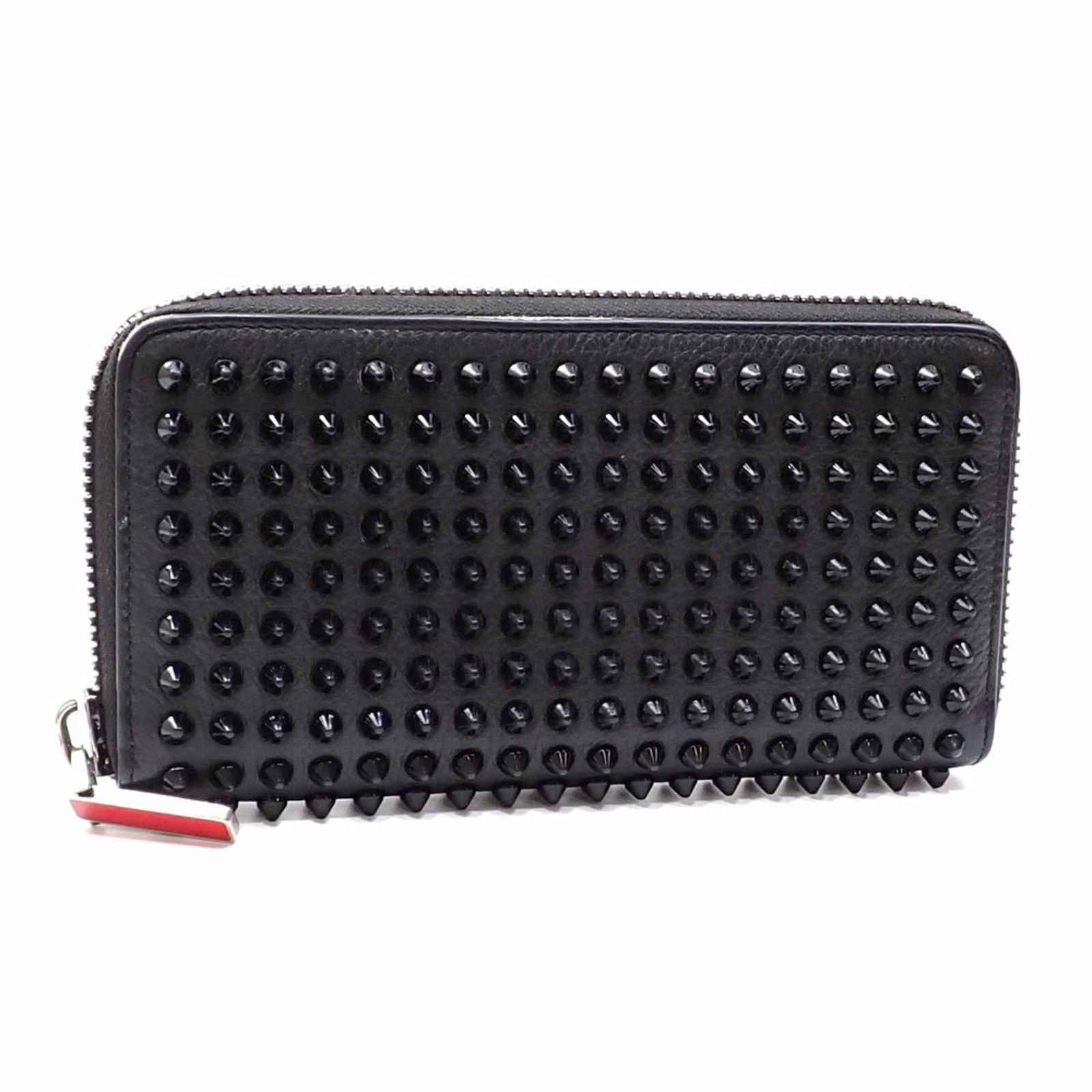 クリスチャンルブタン(Christian Louboutin) クリスチャンルブタン ラウンド 長財布 メンズ ブラック 黒 レザー 1165044 スタッズ