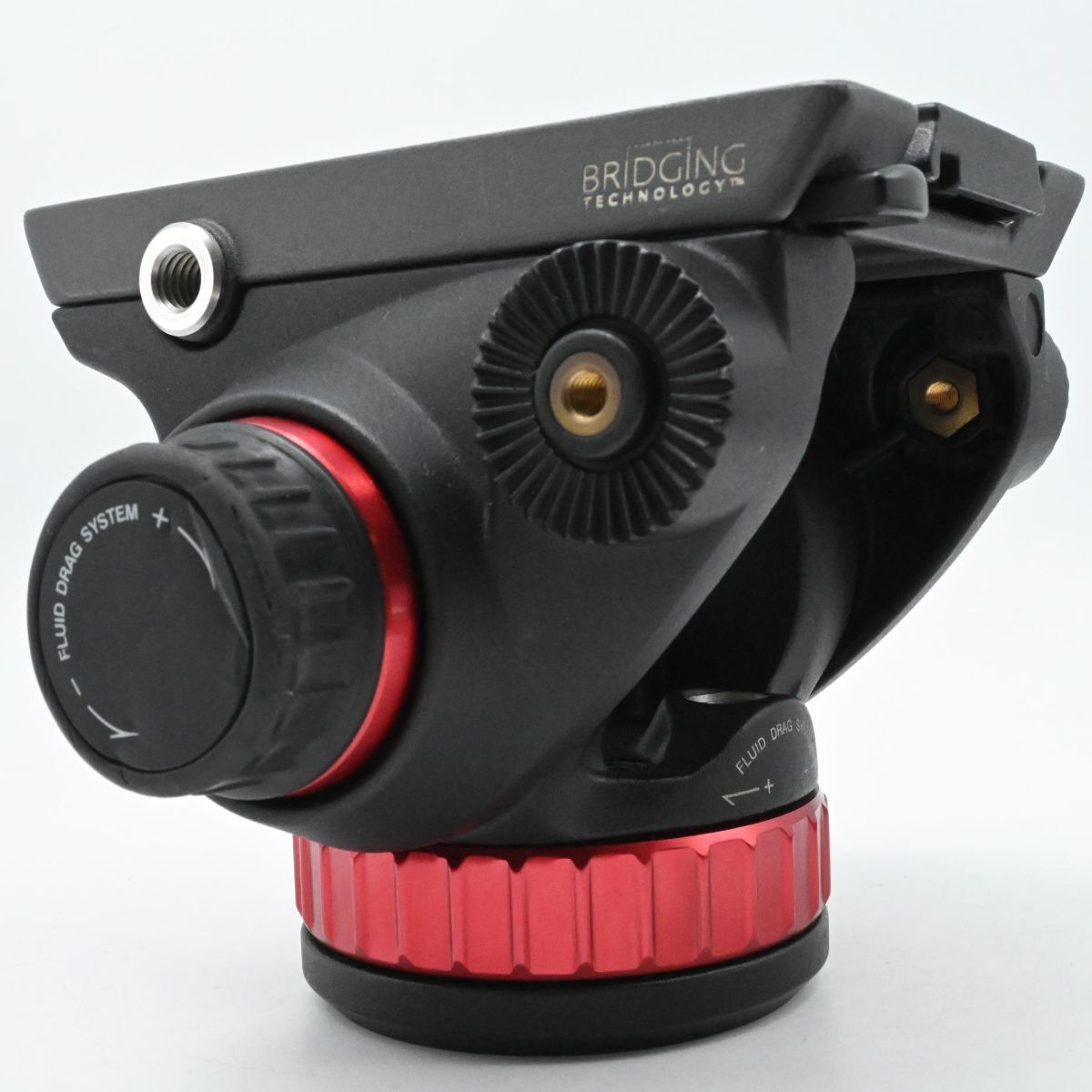 Manfrotto 2WAY雲台 プロフルードビデオ雲台 フラットベース