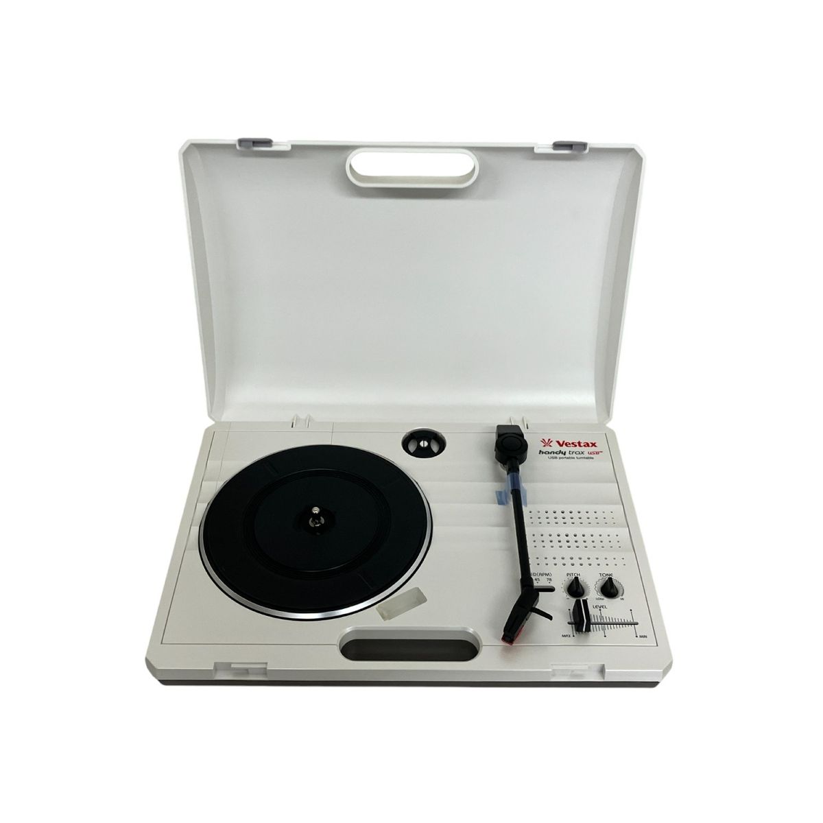 Vestax ポータブルターンテーブル handytrax WHITE 白 Amazon | Vestax ポータブルターンテーブル handytrax USB WHITE