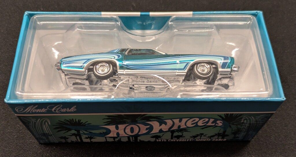 MATTEL 2025RLC RED LINE CLUB HOTWHEELS 1975 CHEVROLET MONTE CARLO HWF19