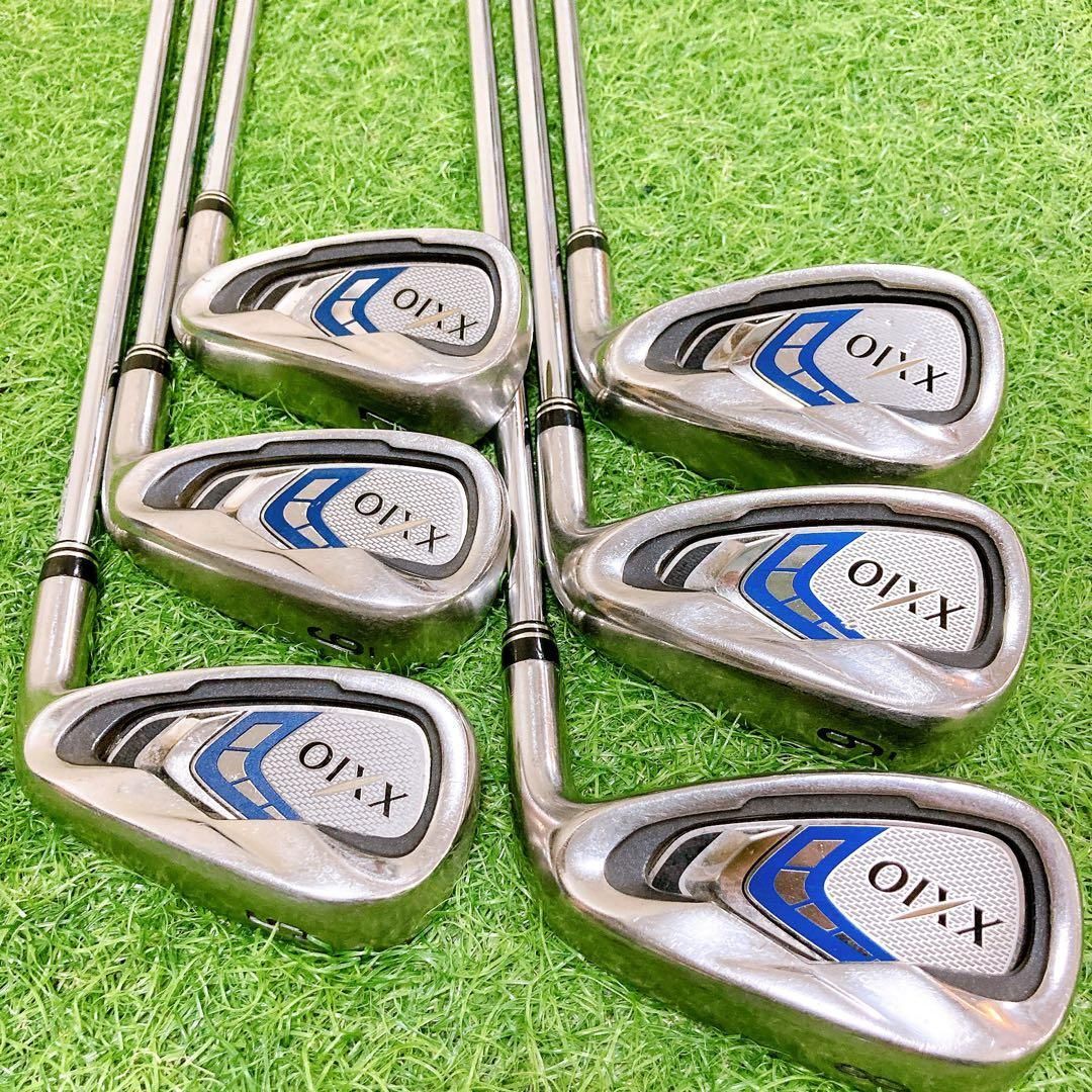 ゼクシオ 12代目9代目 ゴルフクラブメンズセット FLEX R 1.ゼクシオ 9代目 ゴルフクラブ メンズアイアンセット FLEX R