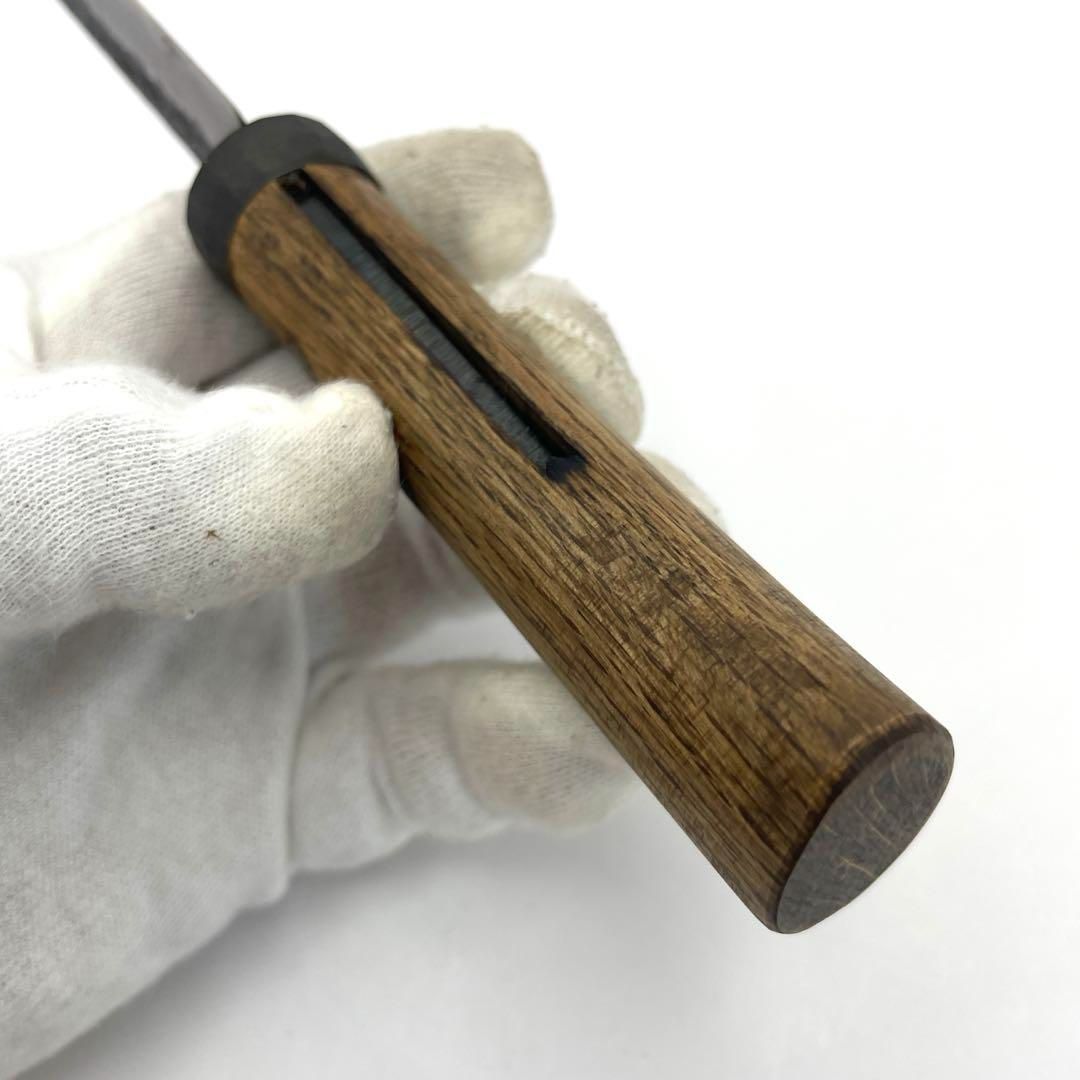 時代物/小柄/小刀/刀装具/ナイフ/古美術/骨董品/稀少品/日用品/模造刀 関兼常作 美濃伝百練円空彫匠両刃』TS-72 和式ナイフ 小刀両刃